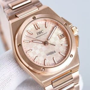 IWC Ingenieur Automatic 40 IW328907 Super Clone Replica Rose Gold Dial – KB Factory Version
