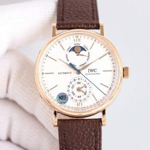 KB Factory IWC Portofino Complete Calendar IW359001 Rose Gold Super Clone Replica