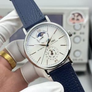 ZF Factory IWC Portofino Complete Calendar IW359002 “Portofino Annual Calendar” White Dial Super Clone Replica