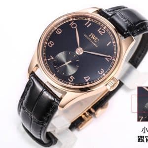 IWC Big Pilot Hand-Wound Eight Days IW510205 Rose Gold Blue Dial Super Clone – GR Factory Replica